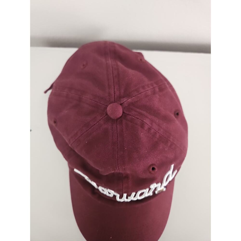 47 Brand Harvard Crimson Women’s Dad Hat Maroon Adjustable Strapback - Picture 3 of 7